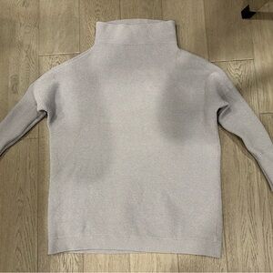 Free People Ottoman tunic sweater in “Ice”